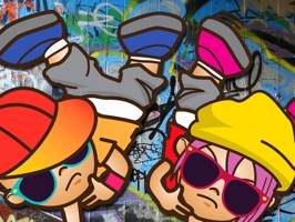 Hip-hop emoji Stickers for iMessage is best emoji app for happy chat