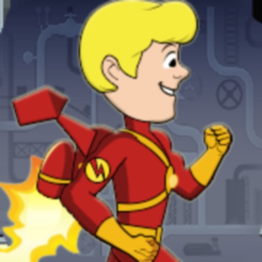 Mercury Boy with Jetpack Icon