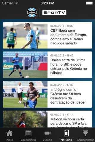 Grêmio SporTV screenshot 4