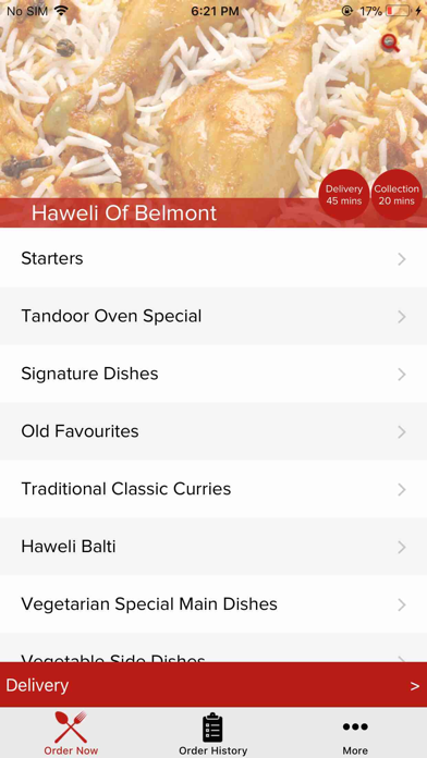 How to cancel & delete Haweli Of Belmont Surrey from iphone & ipad 2