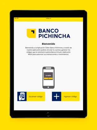 Captura de Pantalla 1 Token Banco Pichincha iphone