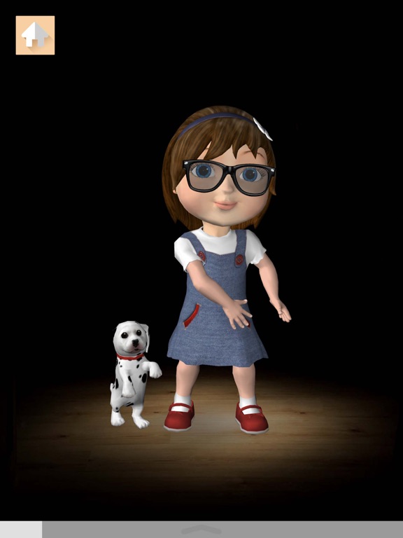 Anya Dress Up & Pet Puppies AR iPad app afbeelding 4