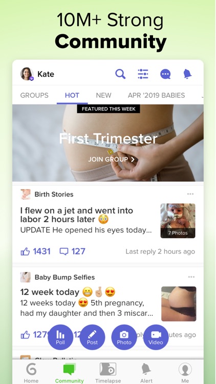 Glow Nurture - Pregnancy App