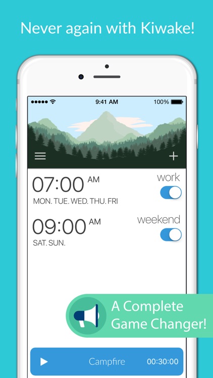 Kiwake Alarm Clock - Take back your mornings