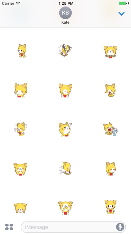 Nat Cat animated stickers - 70++ icons