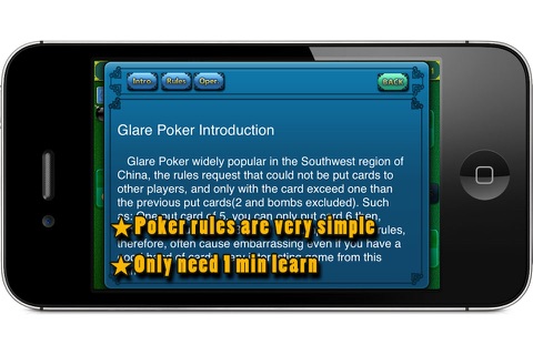 Glare Poker for iPhone screenshot 4