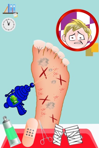 Little Crazy Foot Doctor Games screenshot 3