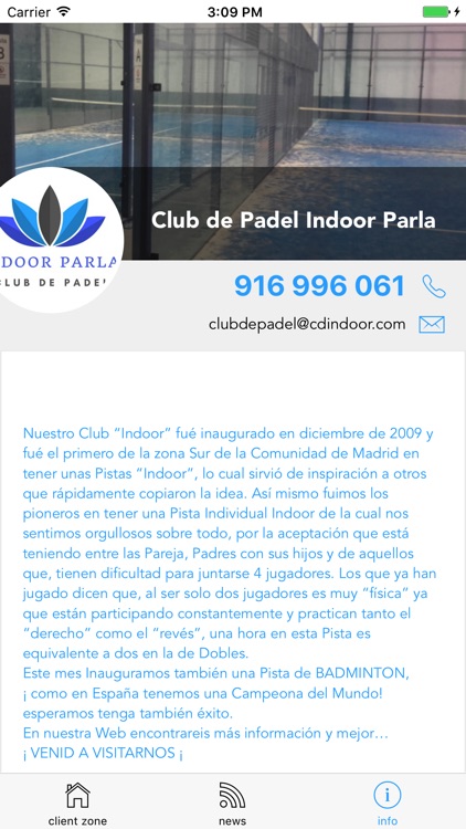 Padel Indoor Parla