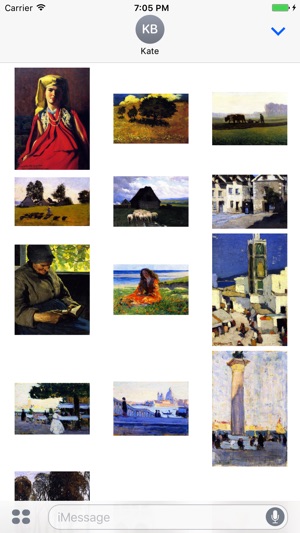 Clarence Gagnon Artworks Stickers(圖1)-速報App