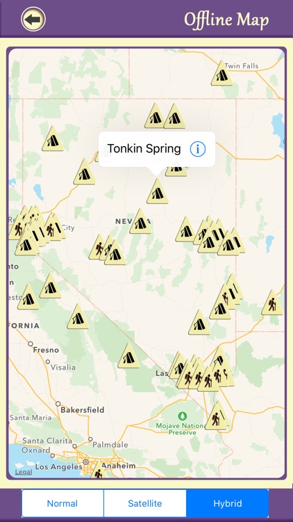 Nevada Campgrounds & Hiking Trails,State Parks