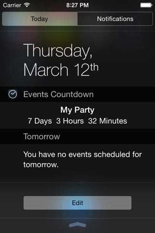 Easy Events Countdown screenshot 2