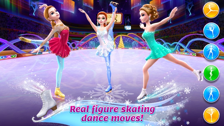 Ice Skating Ballerina - Dress up, Makeup & Dance screenshot-1