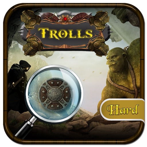 Hidden Objects Game Trolls Icon