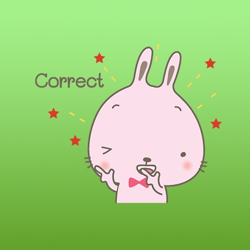 Evy The Pink Cutie Rabbit Stickers icon