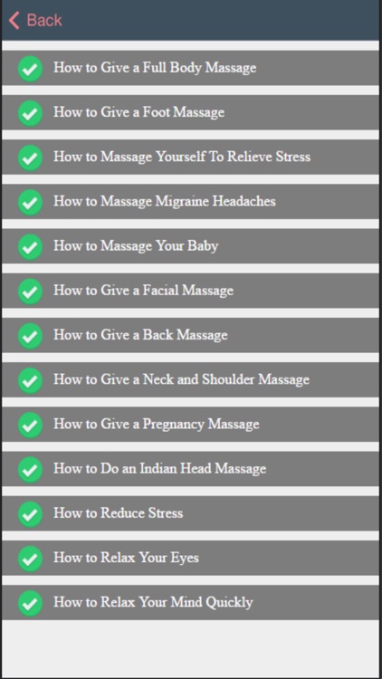 Massage Techniques - Learn How to  Massage