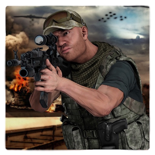 Modern Sniper Fury Warrior 3D: Enemy Base Assassin icon