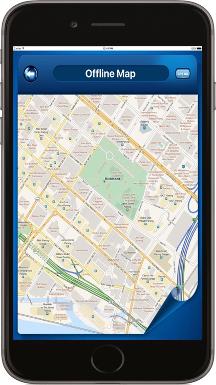 Richmond Virginia - Offline Maps navigator