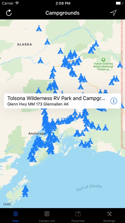 Alaska – Campgrounds & RV Parks