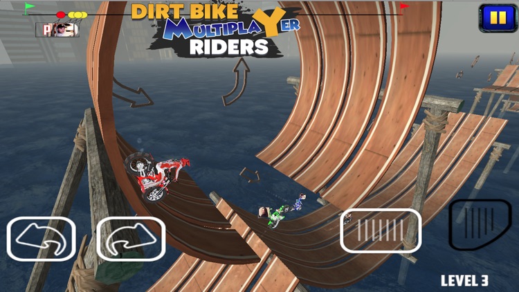 Dirt Bike MultiPlayer Riders screenshot-3