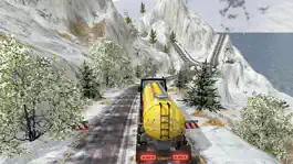 Game screenshot Большой снег грузовик симулятор: Грузовой автомоби hack