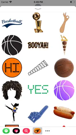 Game screenshot Basketball Hoops Sticker Pack hack