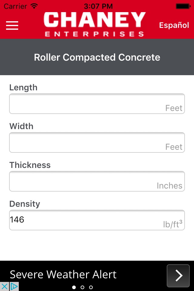 Concrete and Agg Calculator screenshot 3