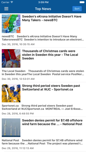 Sweden News & Swedish Info in English Free(圖1)-速報App