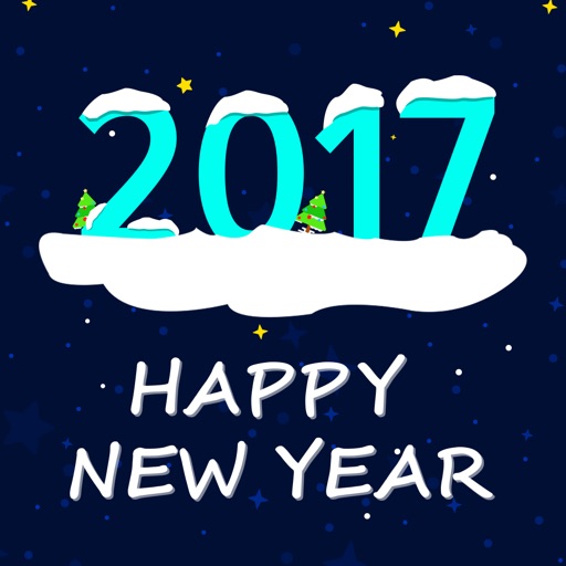 New Year Wallpapers - Photo Frames & Wishing Cards icon