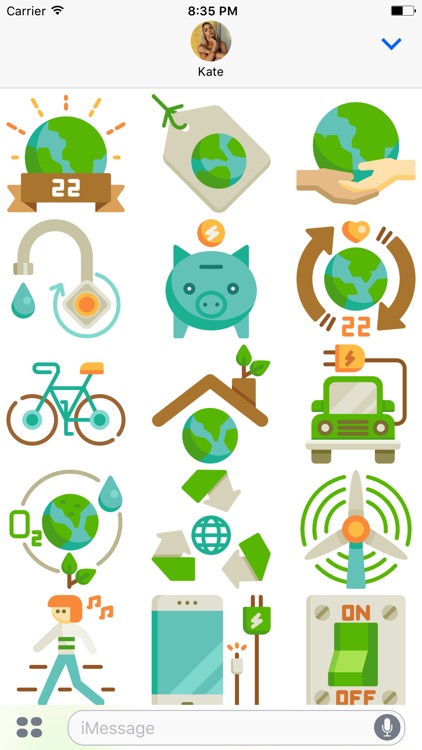 Earth Day Stickers Pack screenshot-3