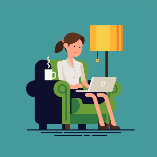 Work from home & side Jobs Icon