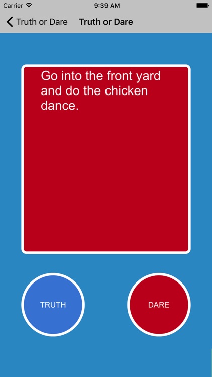Truth Or Dare - Game