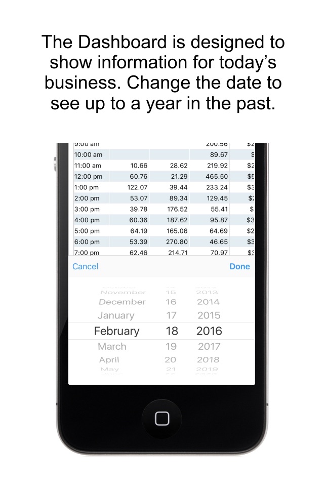 Point of Success Dashboard screenshot 3