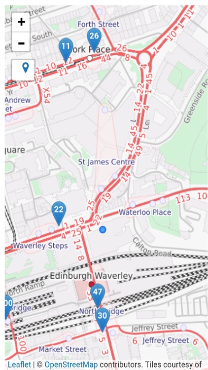 Edinburgh Lothian Bus Tracker