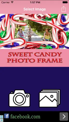 Game screenshot Sweet Candy Photo Frame For Baby mod apk