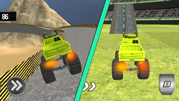 Monster Truck Adventure Parking 3D Games screenshot-3