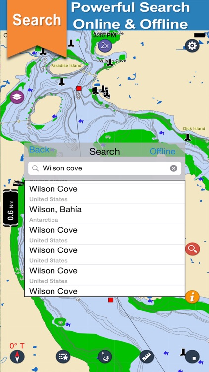 Lake Tohopekaliga offline nautical map for fishers screenshot-3