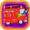 Kids Coloring Page Fire Truck Games Edition