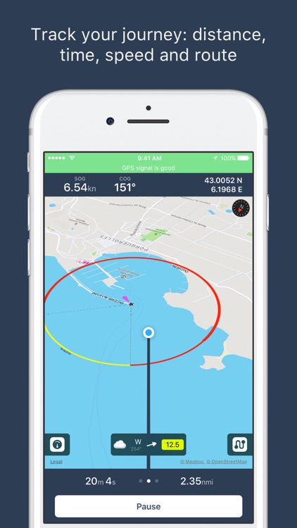 Skipper - Marine Logbook for Sailing and Boating screenshot-0