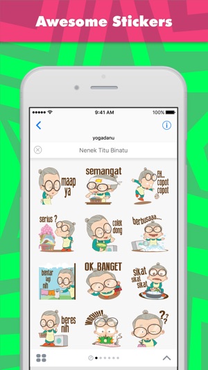 Nenek Titu Binatu贴纸，设计：yogadanu(圖1)-速報App