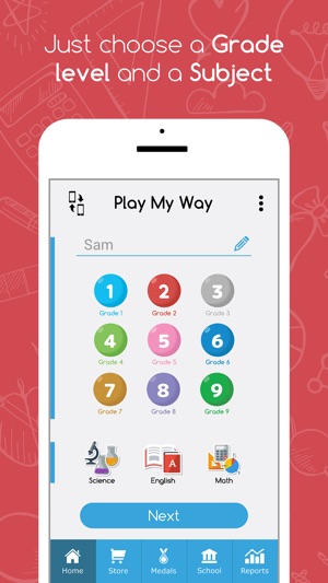 PlayMyWay: Education in games