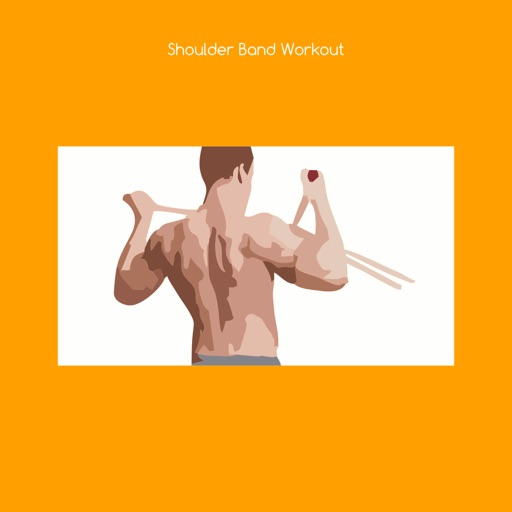 Shoulder band workout icon