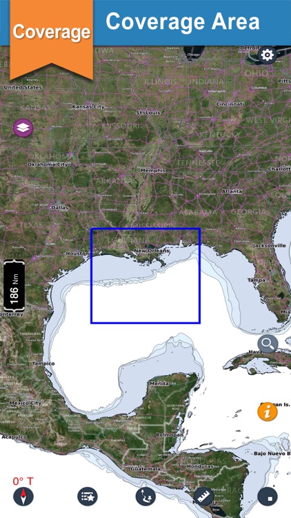 Louisiana gps offline nautical charts for cruising