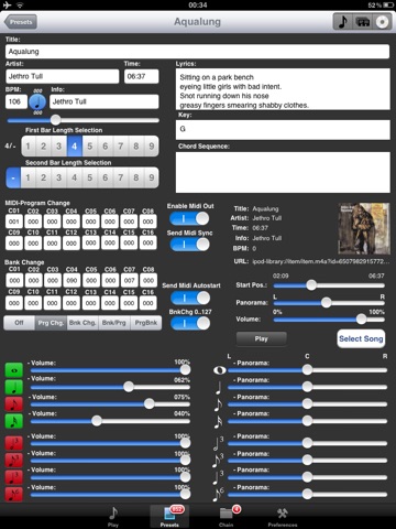 DrumSetlist Manager HD screenshot 3