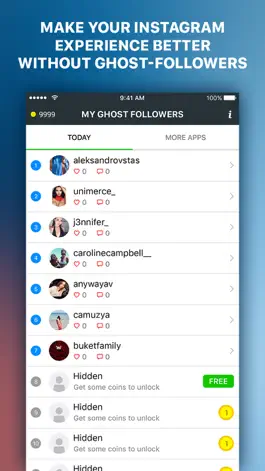 Game screenshot My Ghost Followers – How To Find For Instagram apk