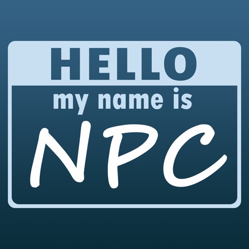 NPC Name Gen iOS App