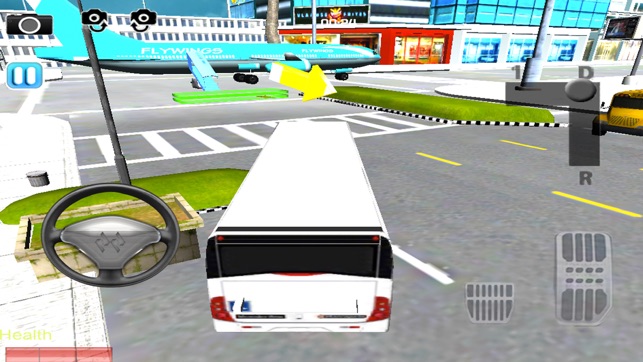 Airport Bus Parking Simulator 3D