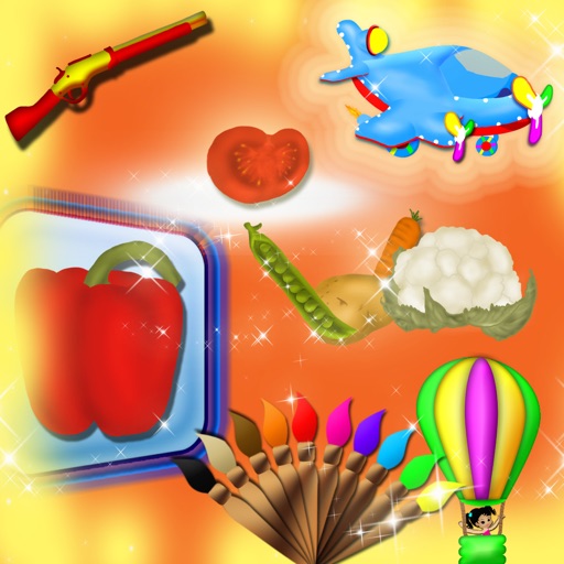 Vegetables School Games Center icon