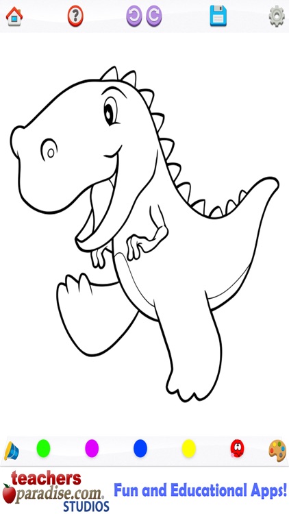 Dinosaurs Coloring Book