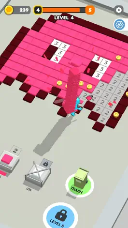 Game screenshot Tile Craft 3D - Pixel Paint mod apk
