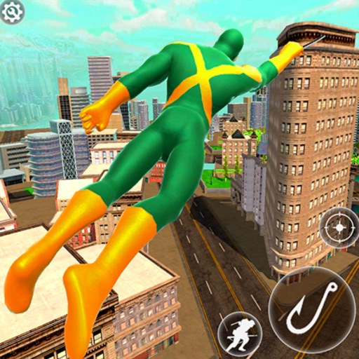 Rope Man: Spider Super hero 3D iOS App